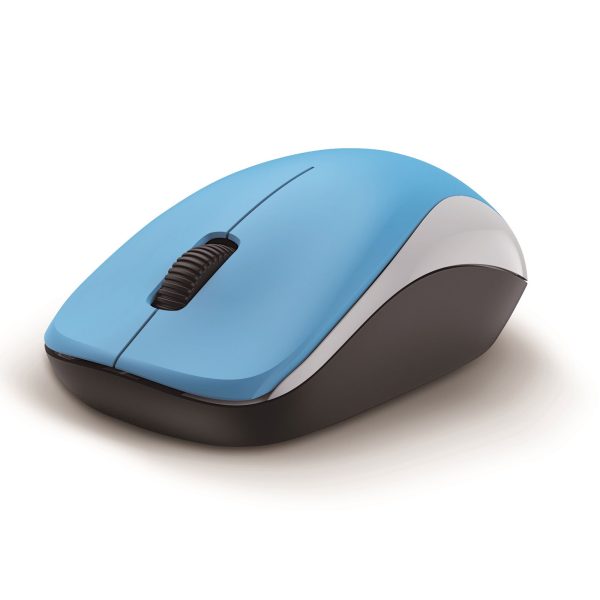 blue wireless mouse