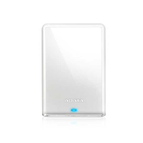 ADATA 2TB HV620S 2.5″ Slim External Hard Drive, USB 3.2 (White)