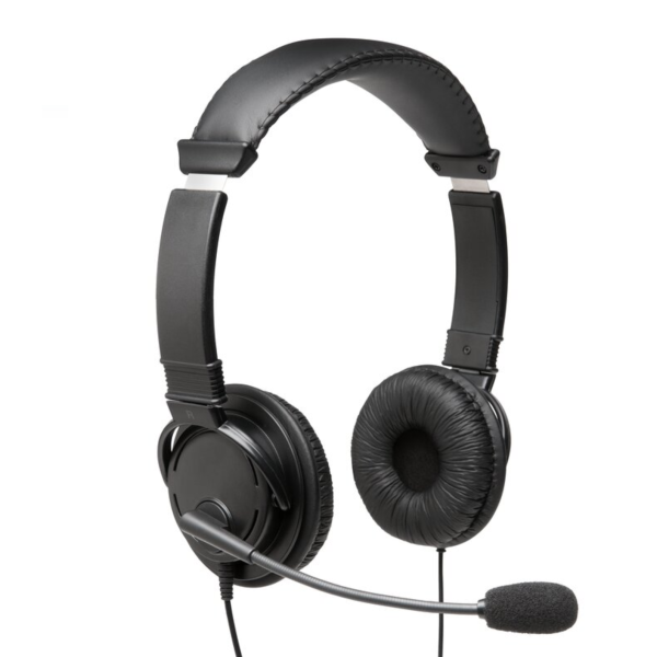 Kensington USB Stereo Headset With Noise Cancelling Microphone