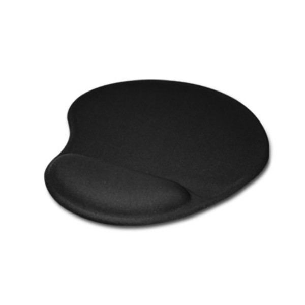 Jedel Mouse Mat/Pad with Ergonomic Wrist Rest (Black)