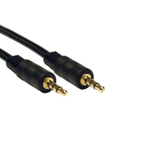 3.5mm Stereo Cable With Gold Connectors