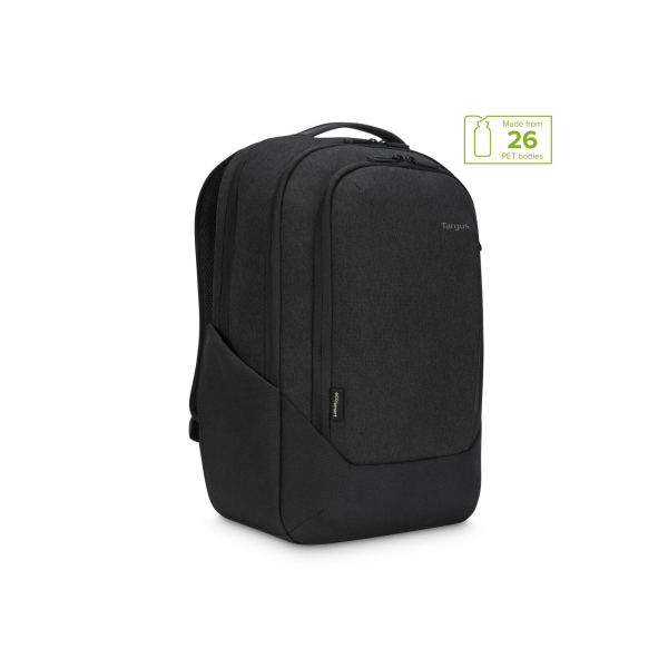 15.6” Targus Cypress Hero Laptop Backpack with EcoSmart – Black