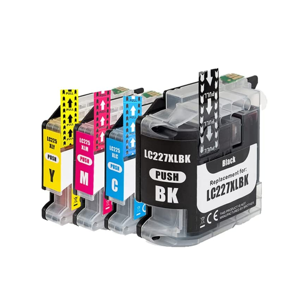 LCL Brother LC225XL/LC227XL Colour/Black Multipack Ink Cartridges