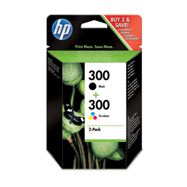 HP 300 Black & Colour Original Ink Cartridges