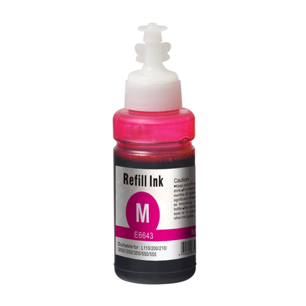 InkLab (Epson 664) Compatible Bottle Ink – Magenta