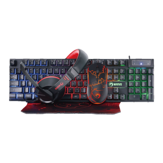 Marvo Scorpion CM409-UK 4-in-1 Gaming Bundle