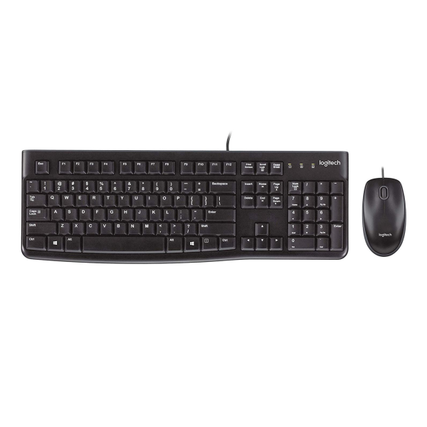 Logitech MK120 USB Wired Keyboard & Mouse