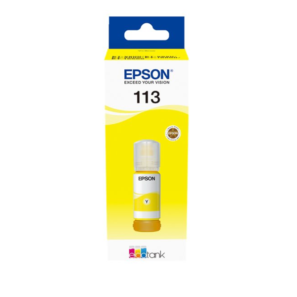 Epson 113 Original Bottle Ink – Yellow