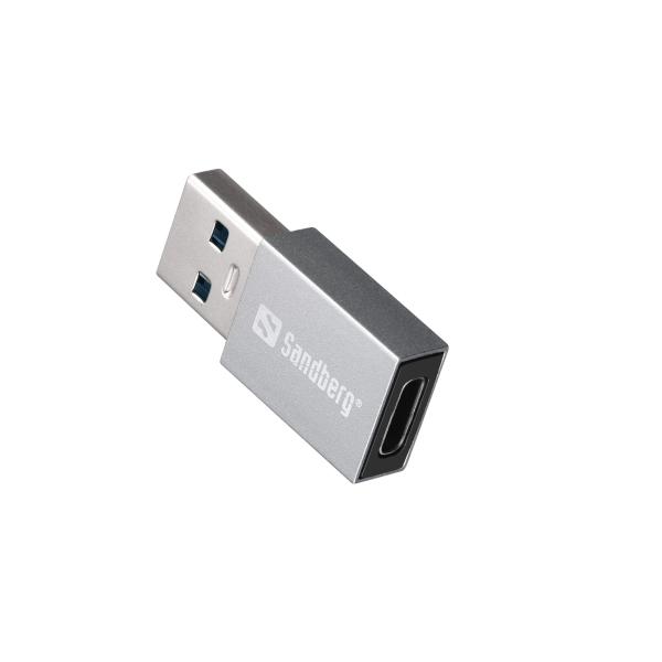 Sandberg USB-A (M) To USB-C (F) Converter