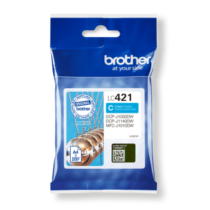 Brother LC421 Cyan Ink Cartridge