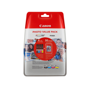 Canon 551XL Colour Original Ink Cartridges Photo Multipack
