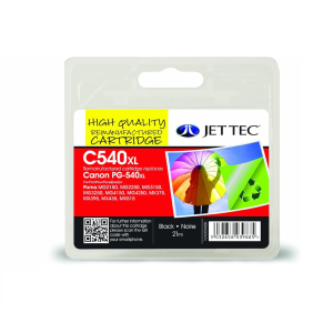 Jet Tec Canon 540XL Black Ink Cartridge