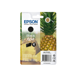 Epson 604 (Pineapple) Black Original Ink Cartridge
