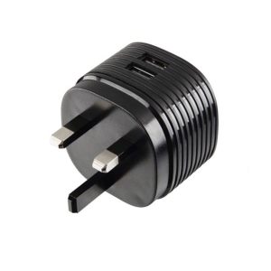 Hama Double USB-A Charger (UK 3-Pin Plug)
