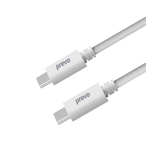 Prevo USB-C (M) to USB-C (M) Cable 1m