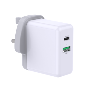 Prevo 65W USB-A & USB-C Fast Charger (UK 3-Pin Plug)