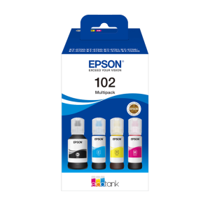 Epson 102 Original Bottle Ink 4 Pack